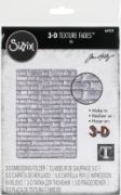 Picture of Sizzix 3D Texture Fades Embossing Folder By Tim Holtz Brickwork