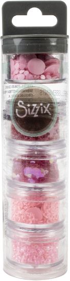 Picture of Sizzix Making Essential Sequins & Beads 5/Pkg Primrose, 5g Per Pot