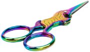 Picture of Singer Forged Unicorn Embroidery Scissors 4" Spectrum
