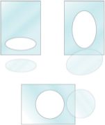 Picture of Sizzix BIGkick/Big Shot/Vagabond Embossing Diffusers 3/Pkg #1 By Tim Holtz