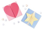 Picture of Sizzix Thinlits Dies By Kath Breen 5/Pkg Box-Heart & Star Card