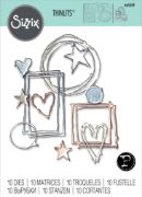 Picture of Sizzix Thinlits Dies By Pete Hughes 10/Pkg-Mixed Media
