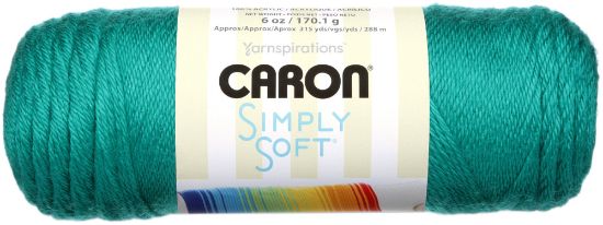 Picture of Simply Soft Solids Yarn Cool Green