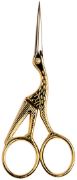 Picture of Singer Forged Stork Embroidery Scissors 4.5" Gold