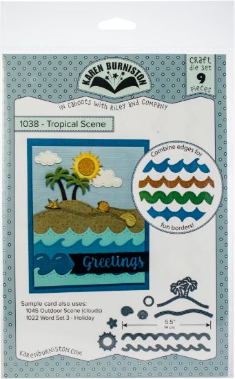 Picture of Karen Burniston Dies Tropical Scene