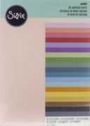 Picture of Sizzix Textured Cardstock Sheets 8.3x11.7" 80/pkg Assorted Colors