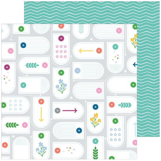 Picture of Keeping It Real Double-Sided Cardstock 12"X12" Real Life