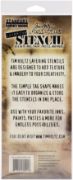 Picture of Tim Holtz Layered Stencil 4.125"X8.5" Flurries