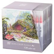 Picture of Kuretake ZIG Clean Color Real Brush Markers 120/Pkg