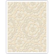 Picture of Sizzix Texture Fades Embossing Folder Lace By Tim Holtz
