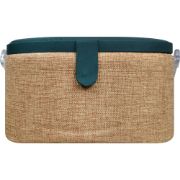 Picture of SINGER Sew'n Stow Sewing Basket Kit 32pcs and Zipper Pouch-Burlap