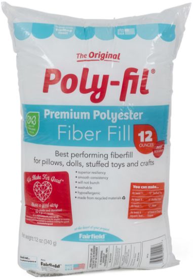 Picture of Poly-Fil Premium Polyester Fiberfill 12oz FOB: MI