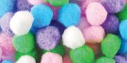 Picture of Pom-Poms 1" 80/Pkg Pastel