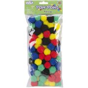 Picture of Pom-Poms 1" 80/Pkg Primary