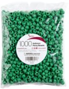Picture of Pony Beads 6mmx9mm 1,000/Pkg Green