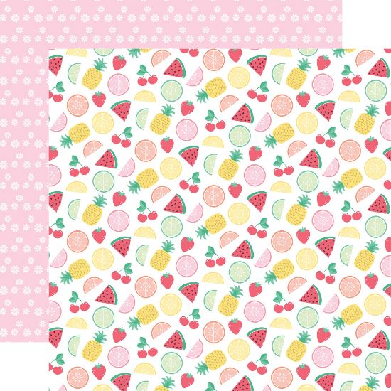 Picture of Sun Kissed Double-Sided Cardstock 12"X12"-Feeling Fruity