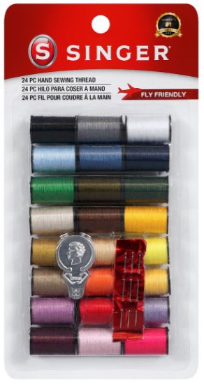 Picture of Polyester Thread 10yd 24/Pkg Assorted Colors