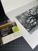 Picture of Polypropylene Photo Mounting Corners 250/Pkg Clear Full View 1.25"