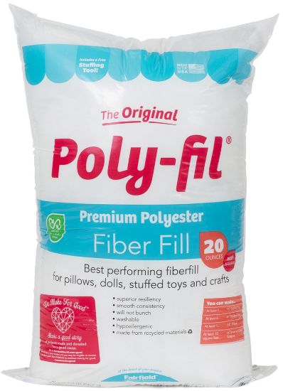 Picture of Poly-Fil Premium Polyester Fiberfill 20oz FOB: MI