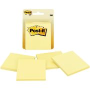 Picture of Post-It Notes 3"X3" 4/Pkg Canary Yellow