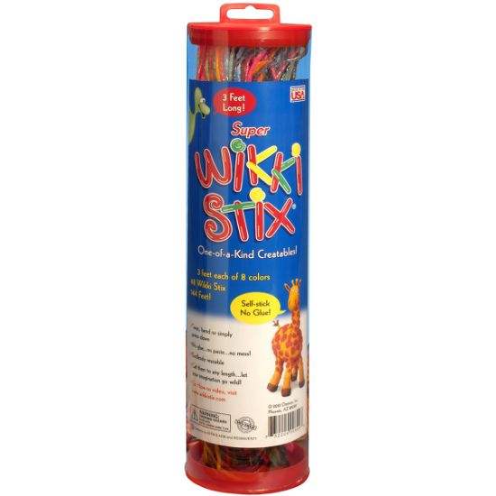 Picture of Super Wikki Stix 3' 48/Pkg Assorted Colors