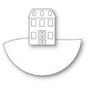 Picture of Poppystamps Metal Dies-Layered House Globe