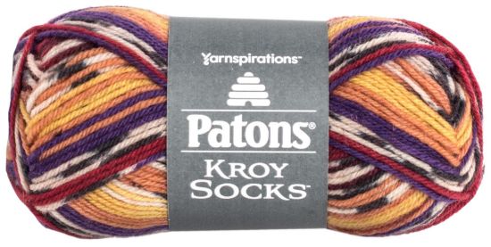 Picture of Kroy Socks Yarn Sunset Jacquard