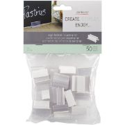 Picture of SuperGrip Sign Holders W/Adhesive 1" 50/Pkg Clear