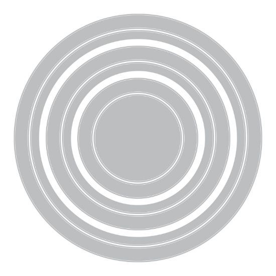 Picture of Sizzix Framelits Dies By Olivia Rose 6/Pkg-Circle Frames