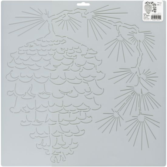 Picture of Quilt Stencils By Julie Mullin 15" Pinecone