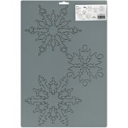 Picture of Quilt Stencils By Julie Mullin 7" & 10" Snowflakes
