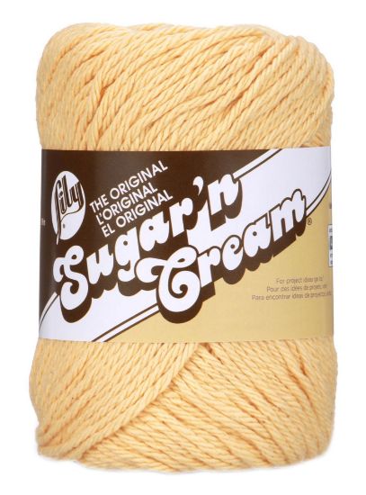 Picture of Sugar'n Cream Yarn - Solids Country Yellow