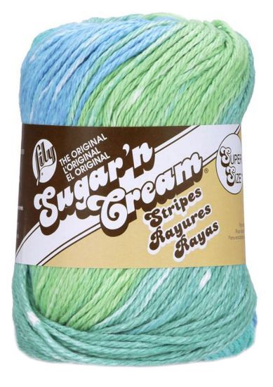 Picture of Sugar'n Cream Yarn - Stripes Super Size Country Stripes