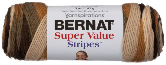 Picture of Super Value Stripes Yarn Beachwood