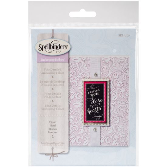 Picture of Spellbinders Embossing Folder Small Floral
