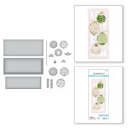 Picture of Spellbinders Etched Dies By Becca Feeken-Slimline Ornaments -Christmas Flourish