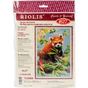 Picture of Red Panda Counted Cross Stitch Kit 10.25"X15" 14 Count