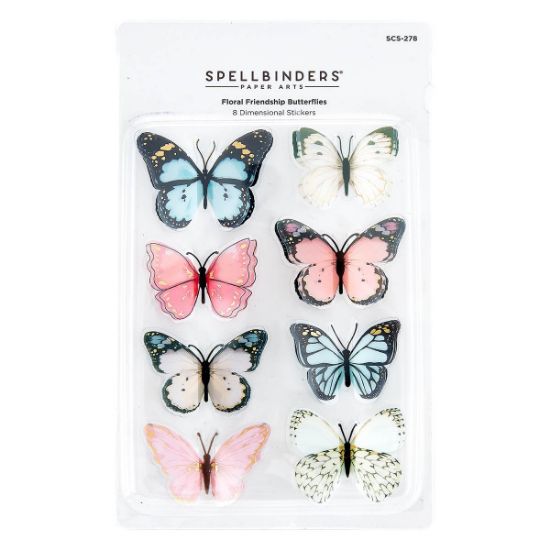 Picture of Spellbinders Dimensional Stickers-Butterfly