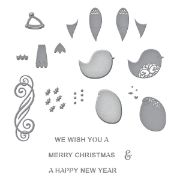Picture of Spellbinders Etched Dies By Becca Feeken-Sugarplum Tweets -Christmas Flourish