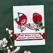 Picture of Spellbinders Etched Dies By Becca Feeken-Sugarplum Tweets -Christmas Flourish