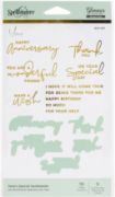 Picture of Spellbinders Glimmer Hot Foil Plate & Die By Yana Smakula Special Sentiments