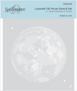 Picture of Spellbinders Stencil Layered Full Moon
