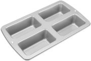 Picture of Recipe Right Mini Loaf Pan 4 Cavity 3"X6"X2" 