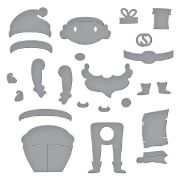 Picture of Spellbinders Etched Dies-Dancin' St. Nick - Tinsel Time