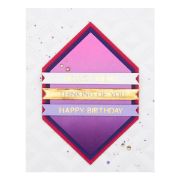 Picture of Spellbinders Etched Dies-Essential Hexi-Gems