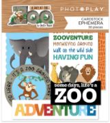 Picture of A Day At The Zoo Ephemera Cardstock Die-Cuts-
