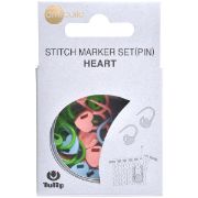 Picture of Tulip Stitch Marker Set 15/Pkg Heart