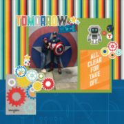 Picture of Simple Stories Collection Kit 12"X12"-Say Cheese Tomorrow At The Park