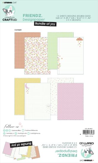 Picture of Studio Light Friendz Paper Bundle-Nr. 01, Bundle Of Joy