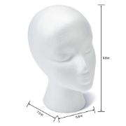Picture of Styrofoam Head EPS Female Bulk White